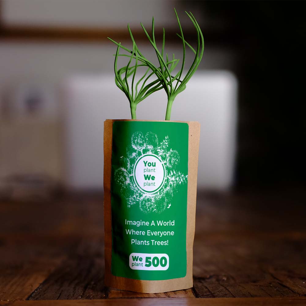 You Plant We Plant Tree Pouch, We Plant 500 More Trees